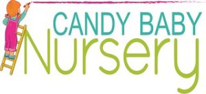 candy baby nursery logo
